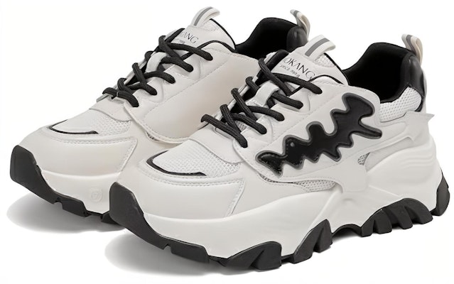 (Women) Aokang Low-Top 'Fashion Comfort White Black' 1234432022 Lookbook (Women) Aokang Low-Top 'Fashion Comfort White Black' 1234432022