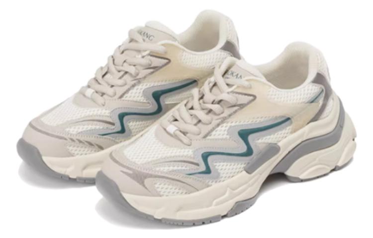 (W) Aokang Low-Top Dad Shoes 'Beige Grey' 圖 2