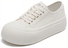 Lookbook (Women) Aokang Low-Top Lace-Up 'Beige' 1234322077