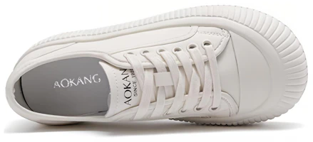 Purchase (Women) Aokang Low-Top Lace-Up 'Beige' 1234322077