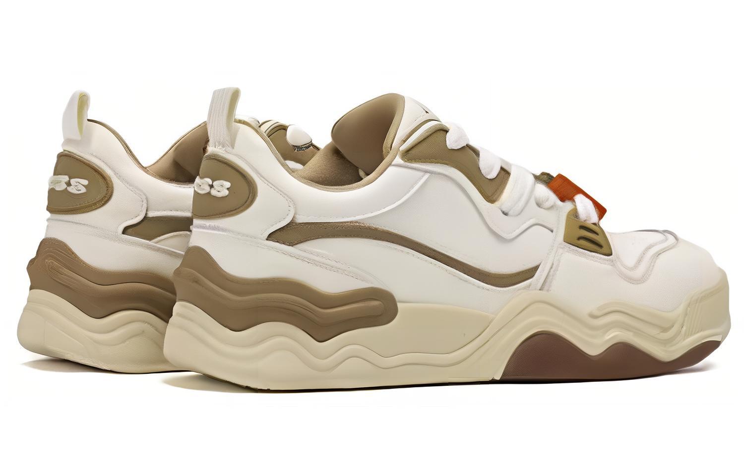 Lookbook (W) Sneaker Aokang Low-Top 'Blok Warna Beige-Apricot' 1234422070