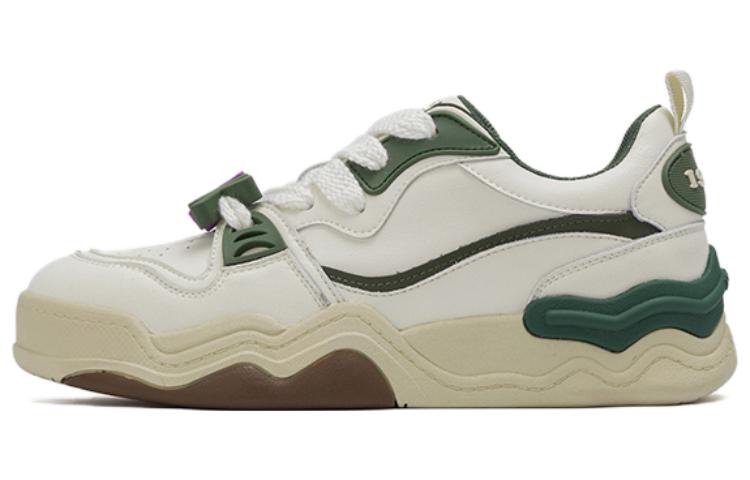 (W) Aokang Low-Top Sneakers 'Beige Green Colorblock'