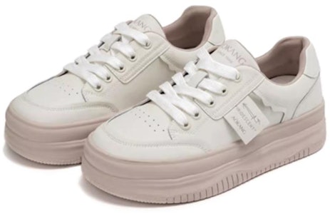 (W) Aokang Low Top 'Beige Rosa' 1234422028 Order (W) Aokang Low Top 'Beige Rosa' 1234422028