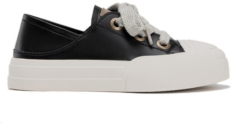 (W) Aokang Low Top 'Zapatos Negros de Cuero Casual y Cómodos' 1234422029 Order (W) Aokang Low Top 'Zapatos Negros de Cuero Casual y Cómodos' 1234422029