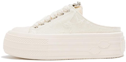 (Women) Aokang Low Top Canvas 'Beige Casual' 1234422057 (Women) Aokang Low Top Canvas 'Beige Casual' 1234422057