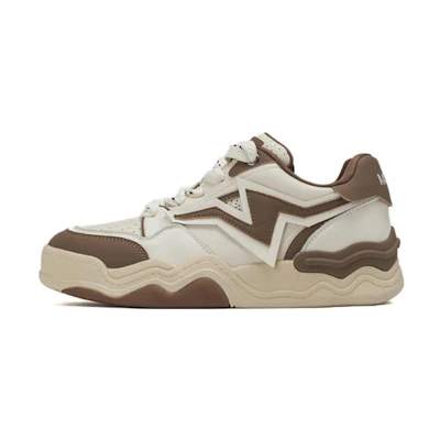 (W) Aokang Low Top Casual 'Beige Coffee'