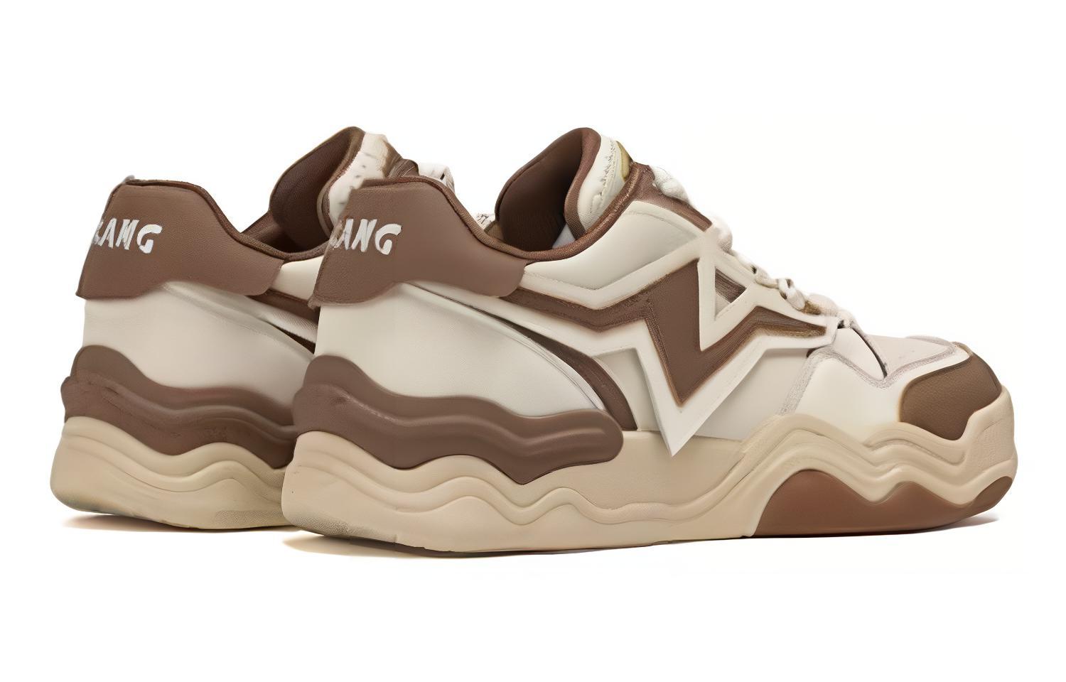 Shop (W) Aokang Low Top Kasual 'Beige Coffee' 1234422076