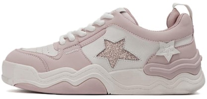 (Women) Aokang Low Top Lace-Up 'Beige Pink' 1234422069 (Women) Aokang Low Top Lace-Up 'Beige Pink' 1234422069