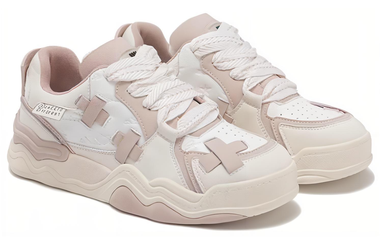 (W) Aokang Low Top Sneakers 'Beige Pink' 圖 3