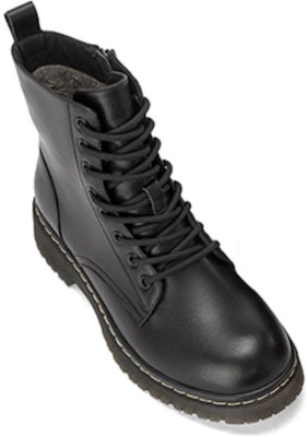 奧康AOKANG 休閒圓頭鞋帶 中筒 馬丁靴 女款 黑色 Order 奧康AOKANG 休閒圓頭鞋帶 中筒 馬丁靴 女款 黑色