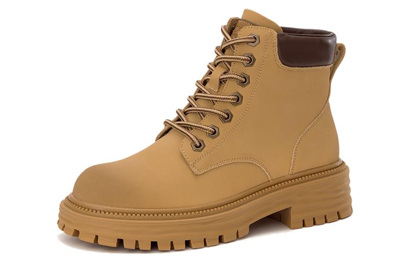 (W) Aokang Martin Boots 'Casual Yellow Mid-Top' 圖 2