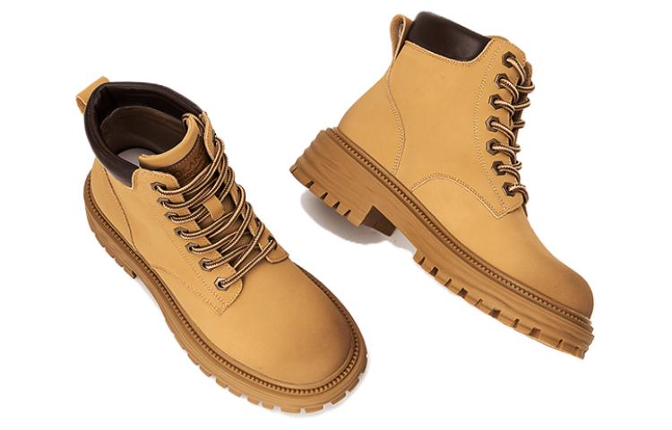 (W) Aokang Martin Boots 'Casual Yellow Mid-Top' 圖 4