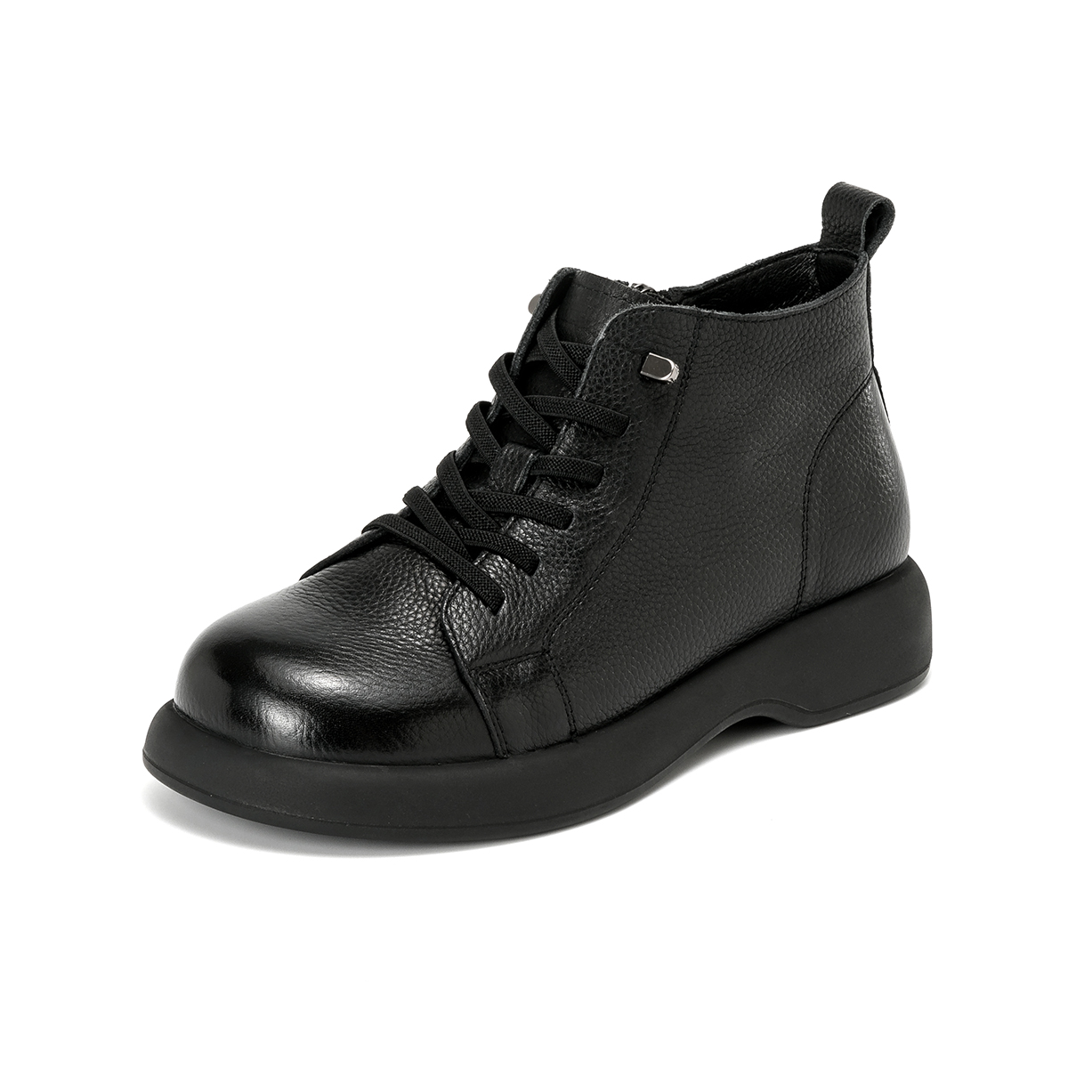 (W) Aokang Martin Boots 'Classic Warm Commuter Solid Color with Side Zipper' 圖 2