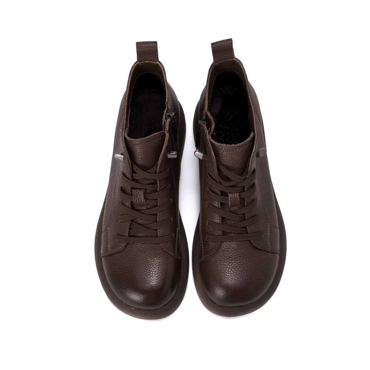 (W) Aokang Martin Boots 'Classic Warm Commuter Solid Color with Side Zipper' 圖 9