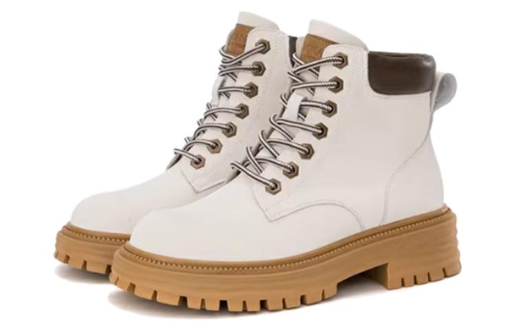 Lookbook (W) Botas Martin Aokang hasta la Pantorrilla 'Correa de Moda Beige' 1224913008