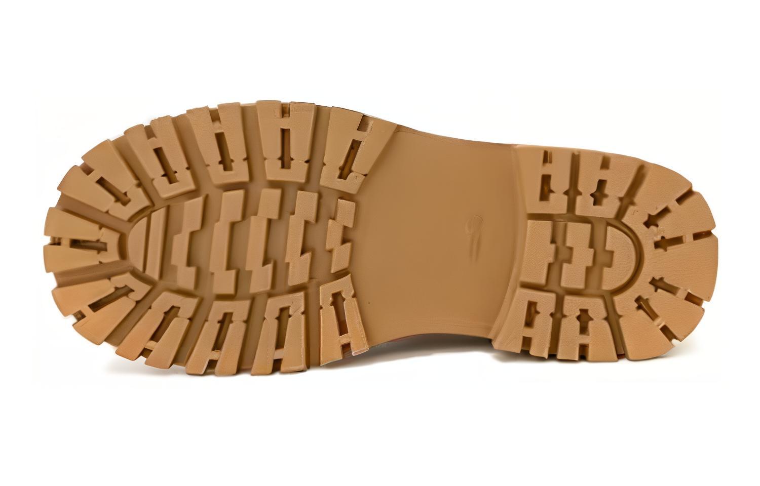 Shop (W) Botas Martin Aokang hasta la Pantorrilla 'Correa de Moda Beige' 1224913008