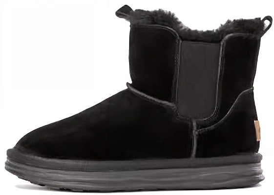 (Women) Aokang Mid-Calf Snow Boots 'Comfort Plus Velvet Black' 1224021027 Buy (Women) Aokang Mid-Calf Snow Boots 'Comfort Plus Velvet Black' 1224021027