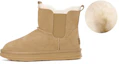 Buy (Women) Aokang Mid-Calf Snow Boots 'Warm Camel Suede' 1224021029