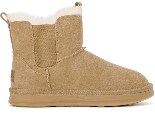 (Women) Aokang Mid-Calf Snow Boots 'Warm Camel Suede' 1224021029 Details for (Women) Aokang Mid-Calf Snow Boots 'Warm Camel Suede' 1224021029