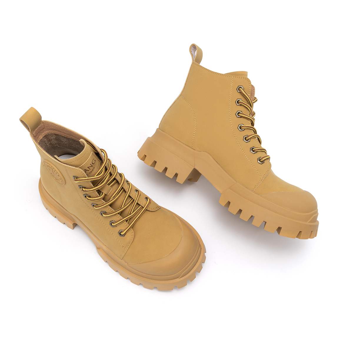 (W) Aokang Mid-Cut Retro Martin Boots 'Thick Sole Versatile' 圖 4