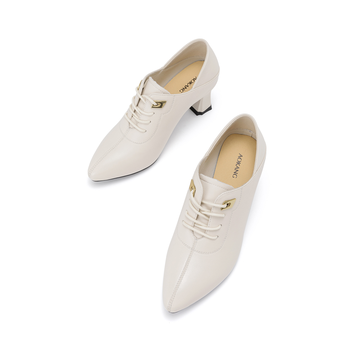 (W) Aokang Pointed Toe Fashion Chunky Heel 'High Heel Ankle Boot' 圖 10