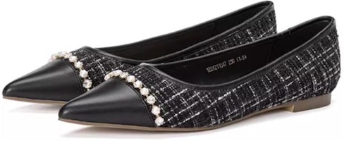 (W) 奥康尖头便鞋“时尚休闲黑” 1224211047 Lookbook (W) 奥康尖头便鞋“时尚休闲黑” 1224211047