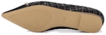 (W) Aokang Kasut Slip-On Hujung Runcing 'Fashion Casual Hitam' 1224211047
