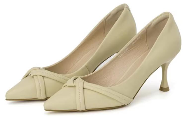 Order (W) 아오캉 포인티드 슬립온 옐로우 스틸레토 1234111023