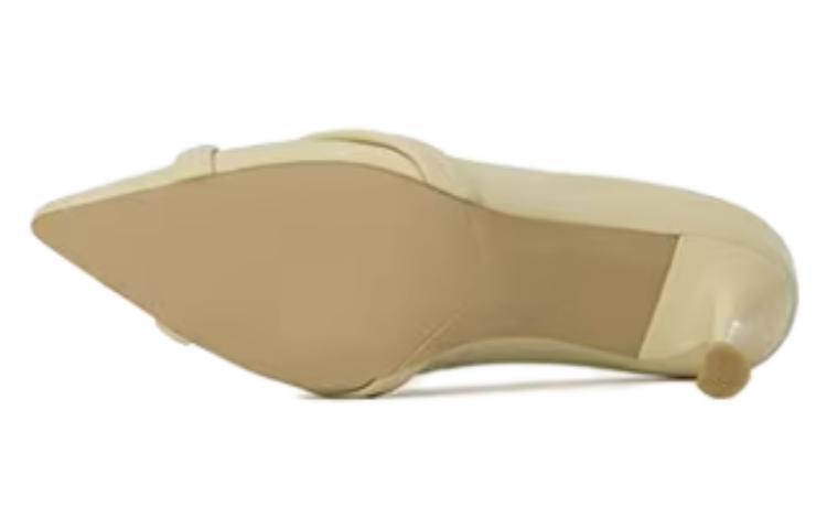 Lookbook (W) 아오캉 포인티드 슬립온 옐로우 스틸레토 1234111023