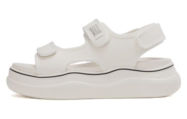 (W) Aokang PU 'Beige Beach Sandal'