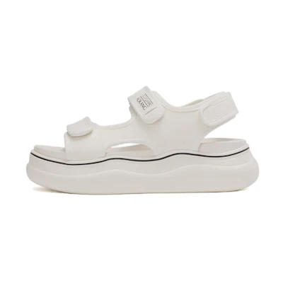 (W) Aokang PU 'Beige Beach Sandal'
