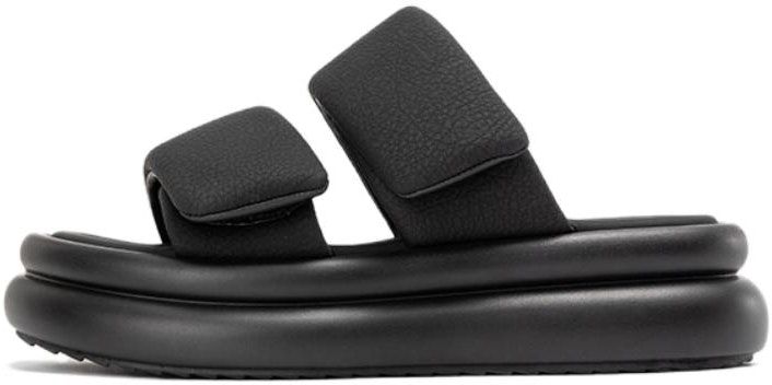 women-aokang-pu-black-one-strap-slides-1234821121