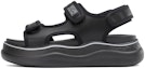 Buy (W) Aokang PU 'Sandal Pantai Fesyen Sukan Tapak Tebal Vitality Hitam' 1234832007