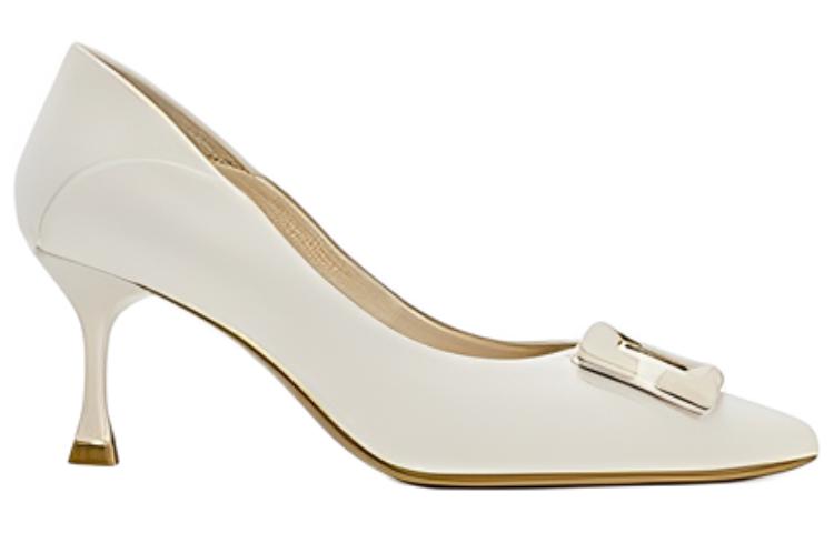 (W) Aokang PU 'CMFT Casual Stiletto High Heels 7cm White' 圖 2