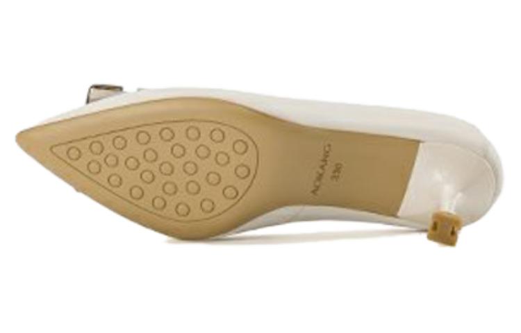 (W) Aokang PU 'CMFT Casual Stiletto High Heels 7cm White' 圖 5