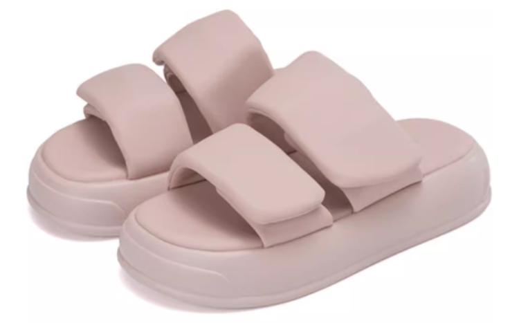 (W) Aokang PU 'Pink Casual Fashion Slides' 圖 2