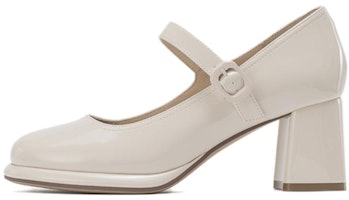 (Women) Aokang PU Beige 'Elegant Temperament Fashion Mary Jane' 1234211090 (Women) Aokang PU Beige 'Elegant Temperament Fashion Mary Jane' 1234211090