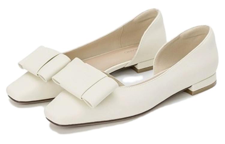 Lookbook (W) 奥康PU休闲鞋'米色舒适款' 1234711015