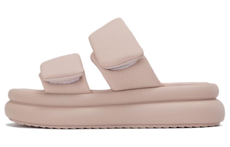 (W) Aokang PU CMFT 'Pink Casual Slide'
