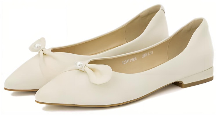 奧康AOKANG PU 舒適套腳 休閒單鞋 1.7cm 女款 米色 Order 奧康AOKANG PU 舒適套腳 休閒單鞋 1.7cm 女款 米色