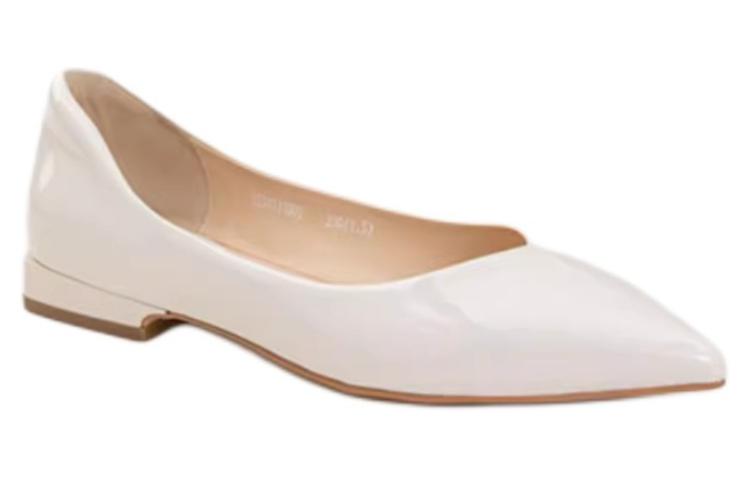 (W) Aokang PU Pointed Toe Slip-On 'Beige' 圖 3