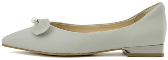 (Women) Aokang PU Pointed Toe Slip-On 'Green Casual' 1234111009 (Women) Aokang PU Pointed Toe Slip-On 'Green Casual' 1234111009