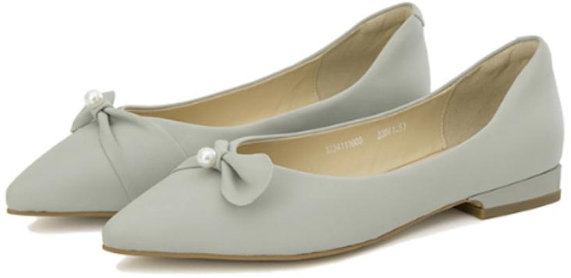 (Women) Aokang PU Pointed Toe Slip-On 'Green Casual' 1234111009 Lookbook (Women) Aokang PU Pointed Toe Slip-On 'Green Casual' 1234111009