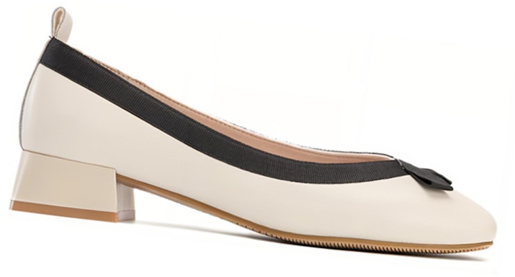 (W) Sneakers Kasual Slip-On Aokang PU Round Toe 'Beige Black' 1234111006 Order (W) Sneakers Kasual Slip-On Aokang PU Round Toe 'Beige Black' 1234111006