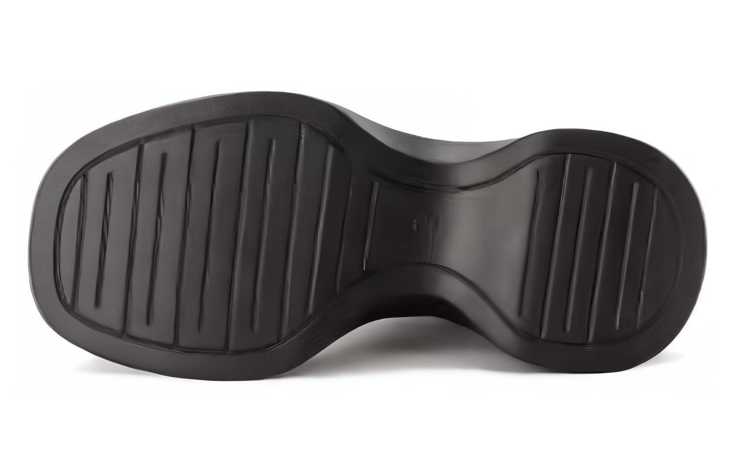 Shop (W) 奥康PU圆头中筒切尔西靴'黑色'配拉链 1224913066