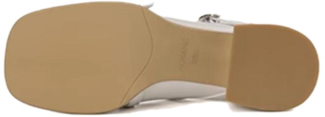 (W) 奥康PU方头搭扣粗跟鞋‘米色’ 1224211060 Shop (W) 奥康PU方头搭扣粗跟鞋‘米色’ 1224211060