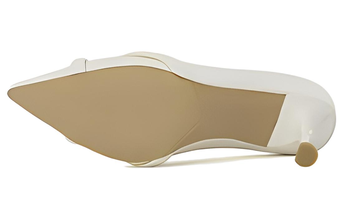 Lookbook (W) (女性用) Aokang PU トゥキャップ スリップオン スティレット 'ベージュ' 1234111022 1234111022