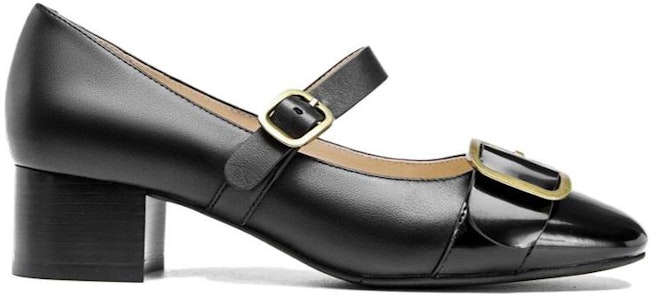 (W) Aokang Retro Block Heel 'Terinspirasi Chanel Hitam' 114111110 Order (W) Aokang Retro Block Heel 'Terinspirasi Chanel Hitam' 114111110