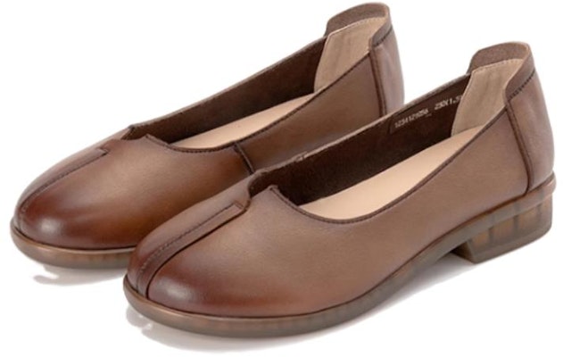 (W) Aokang Retro Cómodos Planos 'Casuales Marrón' 1234121056 Lookbook (W) Aokang Retro Cómodos Planos 'Casuales Marrón' 1234121056