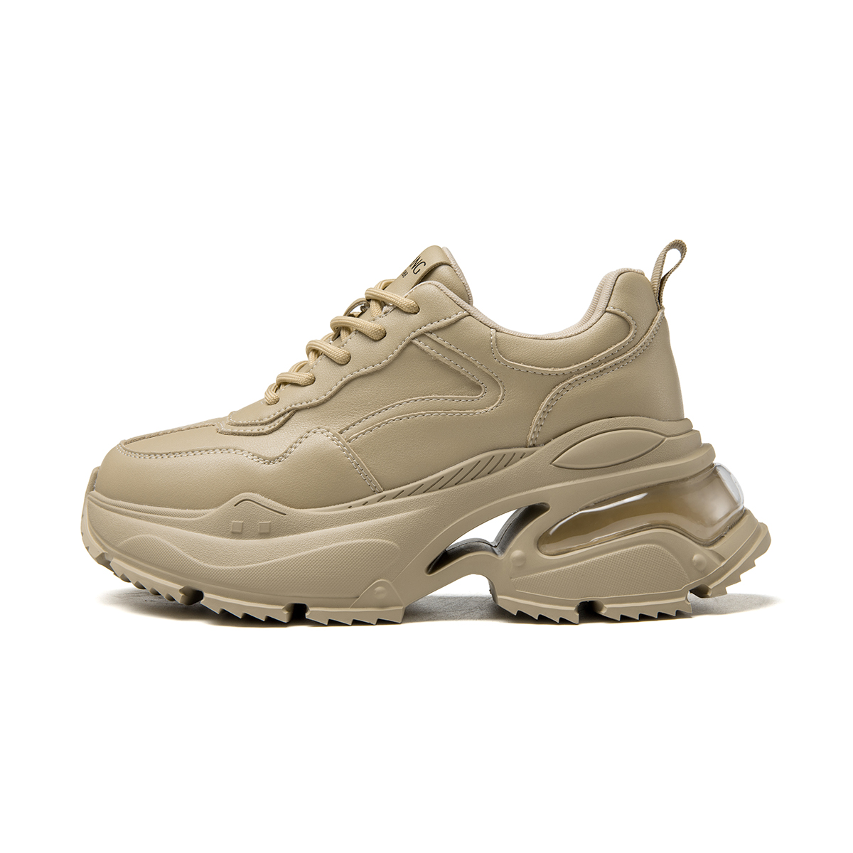 (W) Aokang Retro Dad Shoe 'Apricot'